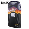 Maillot Basket Enfant Phoenix Suns Personnalisé 2025-26 Nike City Edition Noir Swingman
